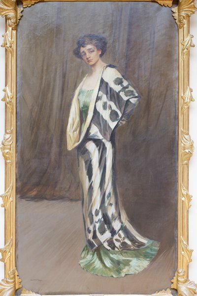 Ritratto di Irma Gramatica da Lino Selvatico