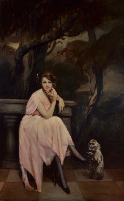 Signorina in rosa da Lino Selvatico