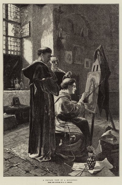 Una Visita Privata in un Monastero da Lionel Charles Henley