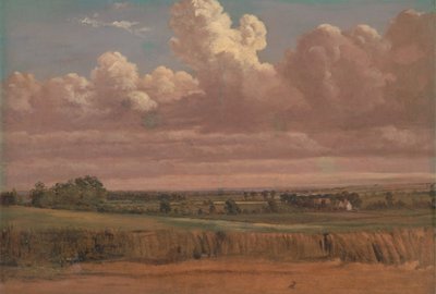 Paesaggio con campo di grano da Lionel Constable