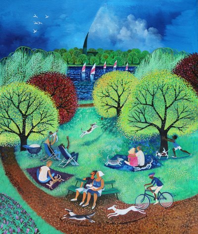 Lago per Barche, 2017 da Lisa Graa Jensen