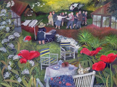 Festa di sorveglianza del vicinato, 1995 da Lisa Graa Jensen