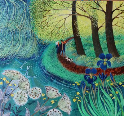 Passeggiata sul fiume Wey, 2017 da Lisa Graa Jensen