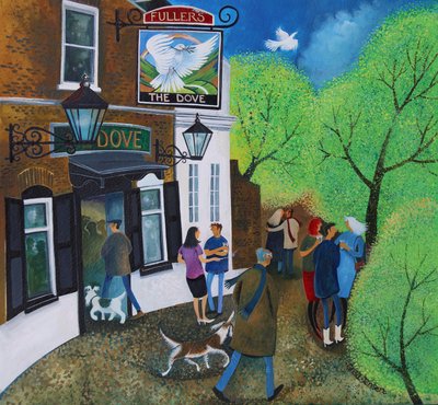 Il pub Dove Hammersmith 2015 da Lisa Graa Jensen