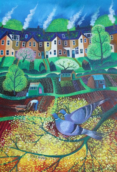 Colombe del Wimbledon Park da Lisa Graa Jensen