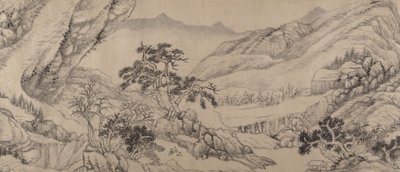 Viaggio tra torrenti e montagne, 1680 da Liu Yu