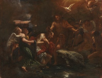 Battesimo di Cristo da Livio Mehus