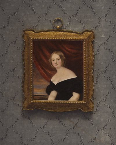 Ritratto di Madame Bouclier, 1840 da Lizinska Aimee Zoe de Mirbel