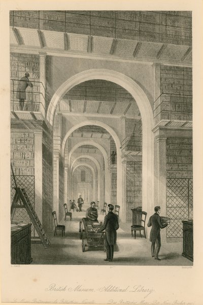 Museo Britannico, Biblioteca Aggiuntiva da Llewellyn Jewitt