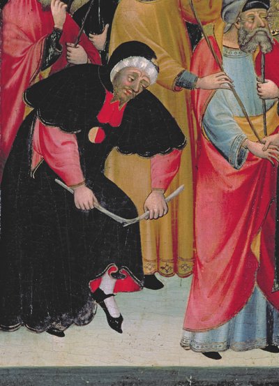 Barcellonesi ebrei, dettaglio dalla Pala d