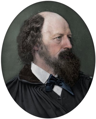 Alfred Tennyson, DCL, FRS, poeta laureato inglese, 1883 da Lock and Whitfield