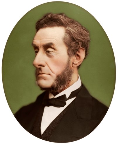 Anthony Ashley-Cooper, 7º Conte di Shaftesbury, politico e filantropo britannico, 1876 da Lock and Whitfield