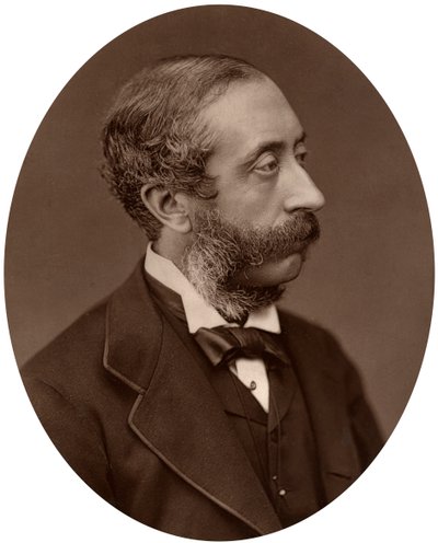Conte di Carnarvon, Presidente della Società degli Antiquari, 1880 da Lock and Whitfield
