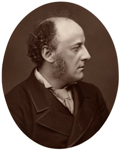JE Millais, RA, artista britannico e membro fondatore della Confraternita dei Preraffaelliti, 1876 da Lock and Whitfield