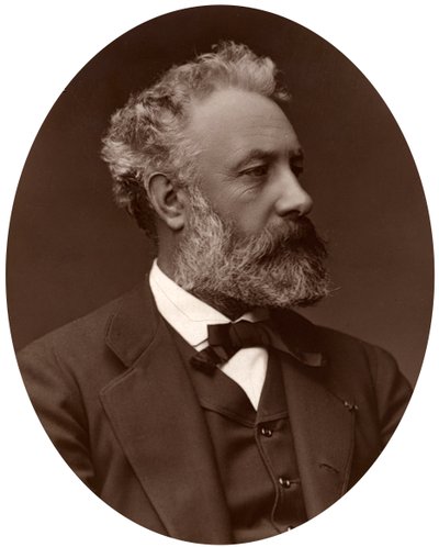 Jules Verne, romanziere francese, 1877 da Lock and Whitfield