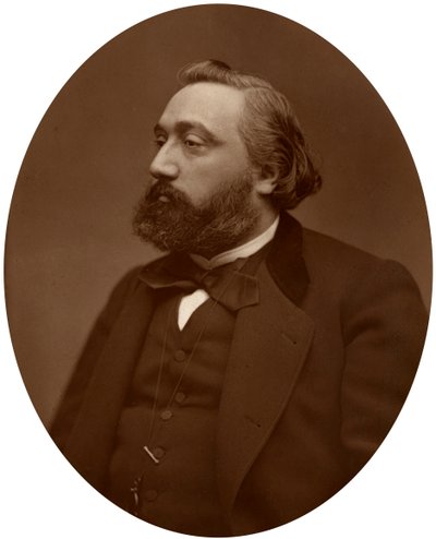 Léon Gambetta, statista francese, 1882 da Lock and Whitfield