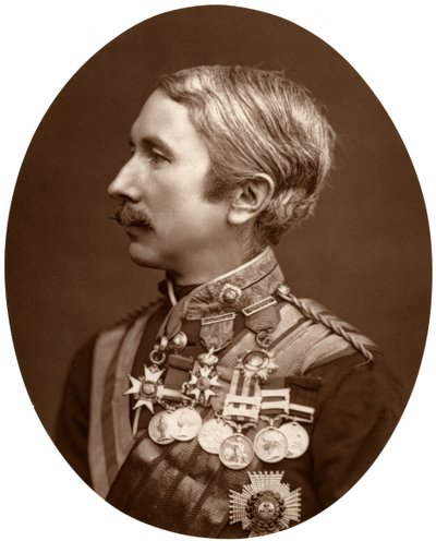 Sir Garnet Wolseley, generale maggiore, soldato britannico, 1876 da Lock and Whitfield