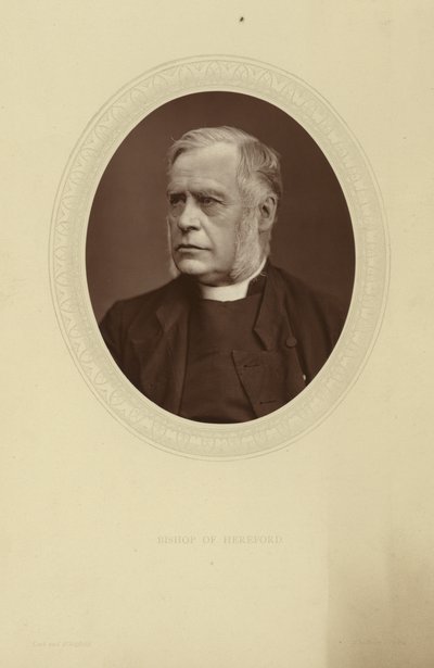 Ritratto di John Percival, vescovo di Hereford da Lock and Whitfield