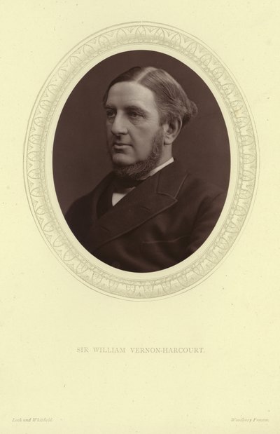 Ritratto di Sir William Vernon Harcourt da Lock and Whitfield