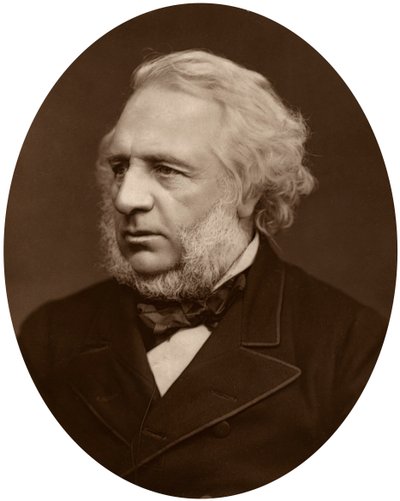 Sir Charles Reed, presidente del London School Board, 1880 da Lock and Whitfield