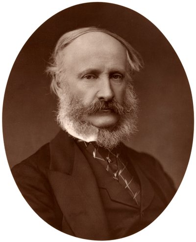 Sir James Macnaghten Hogg, Bart, MP, KCB, Presidente del Metropolitan Board of Works, 1876 da Lock and Whitfield