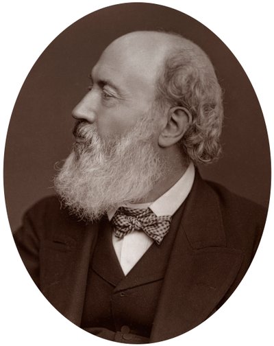 Sir John Gilbert, RA, Presidente della Società dei Pittori in Acquerello, 1877 da Lock and Whitfield