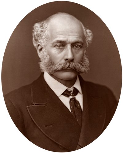 Sir Joseph Bazalgette, CB, ingegnere civile britannico, 1877 da Lock and Whitfield