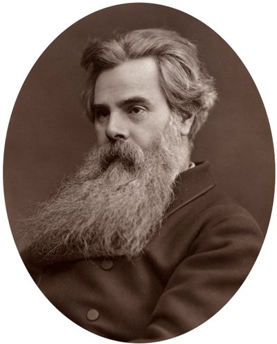 Thomas Woolner, RA, Professore di Scultura alla Royal Academy, 1877 da Lock and Whitfield