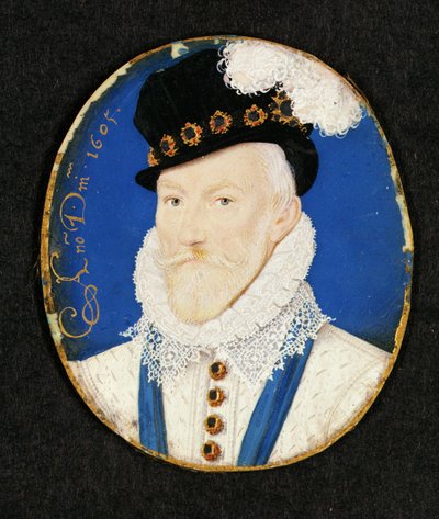 Miniatura di Lord Howard di Effingham da Lockley