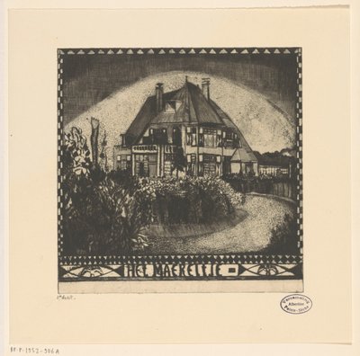 Het Maereltje da Lodewijk Schelfhout (signed by artist)