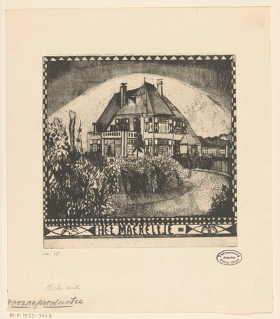 Het Maereltje da Lodewijk Schelfhout (signed by artist)