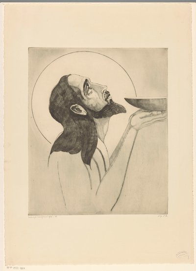 Giovanni Battista da Lodewijk Schelfhout (signed by artist)