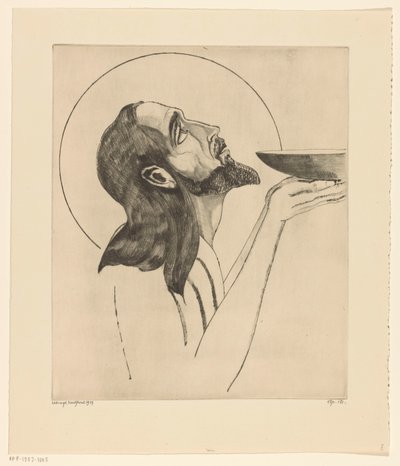 San Giovanni Battista da Lodewijk Schelfhout (signed by artist)
