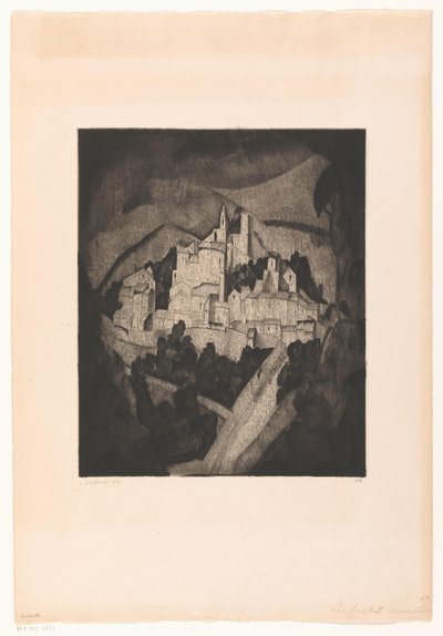 Les Angles I da Lodewijk Schelfhout (signed by artist)