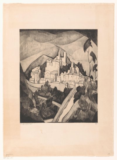 Les Angles I da Lodewijk Schelfhout (signed by artist)