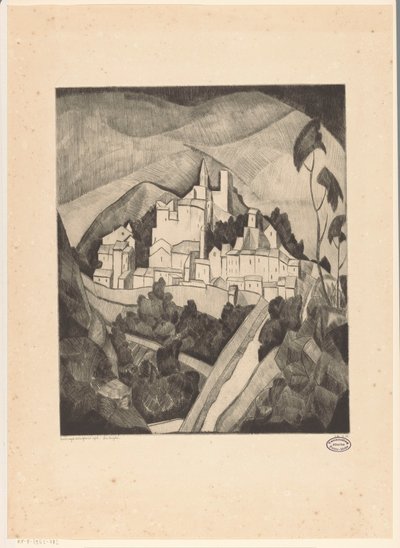 Les Angles I da Lodewijk Schelfhout (signed by artist)