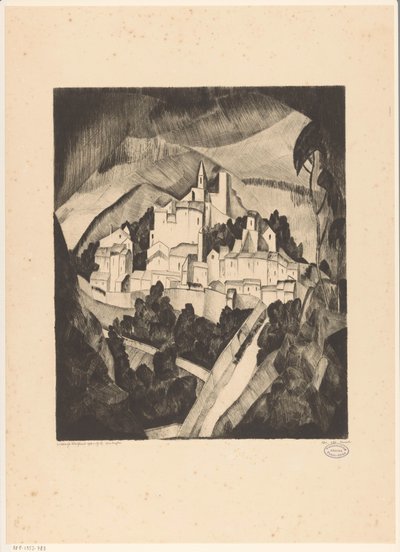 Les Angles I da Lodewijk Schelfhout (signed by artist)