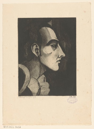 Pierrot I da Lodewijk Schelfhout (signed by artist)