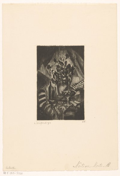 Natura morta da Lodewijk Schelfhout (signed by artist)