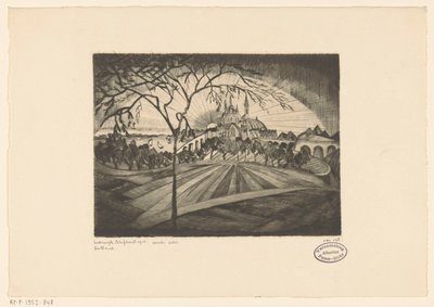 Tramonto da Lodewijk Schelfhout (signed by artist)