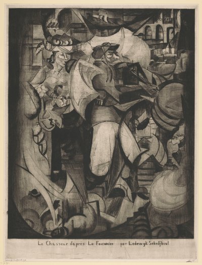Il cacciatore da Lodewijk Schelfhout