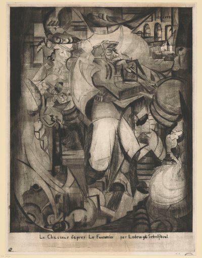 Il cacciatore da Lodewijk Schelfhout
