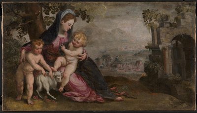 Maria con Gesù e Giovanni da Lodewijk Toeput