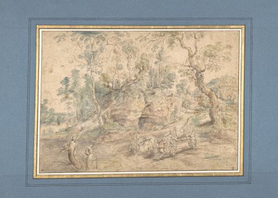 Il carrettiere dopo Peter Paul Rubens da Lodewijk de Vadder