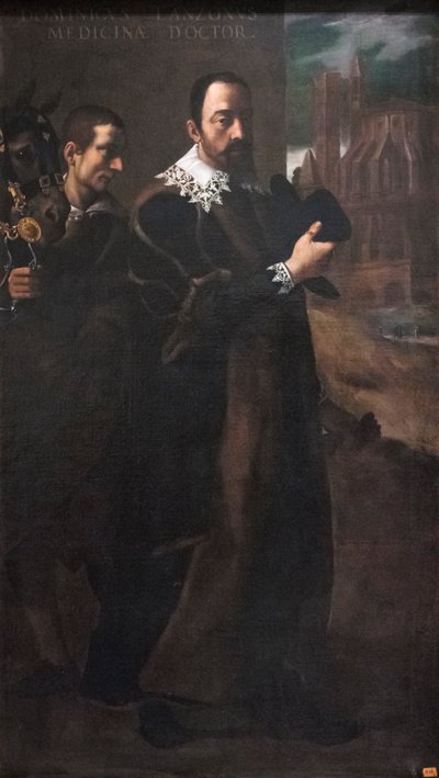 Ritratto di Domenico Lanzoni da Lodovico (attr. to) Carracci