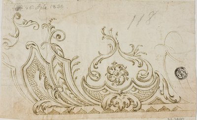 Design decorativo da Lodovico Carracci