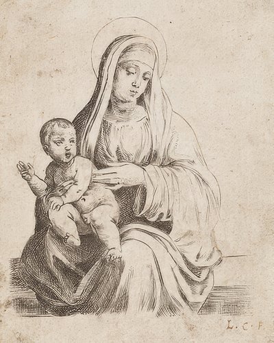 La bella, piccola Madonna di Giacomo Francia da Lodovico Carracci