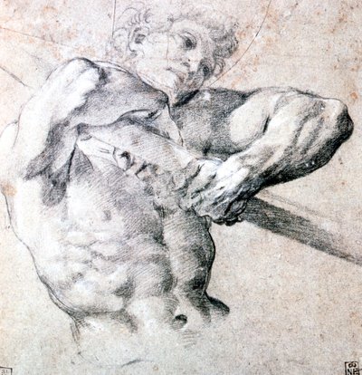 Studio di una Figura, c1575-1619 da Lodovico Carracci