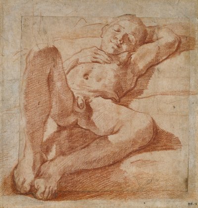 Studio di un ragazzo nudo, 1575-1619 da Lodovico Carracci