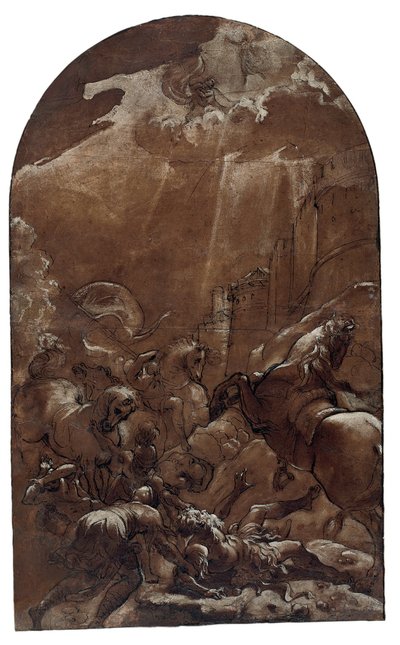 La conversione di San Paolo da Lodovico Carracci